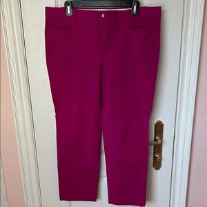 Banana Republic Fuchsia Ankle Pants